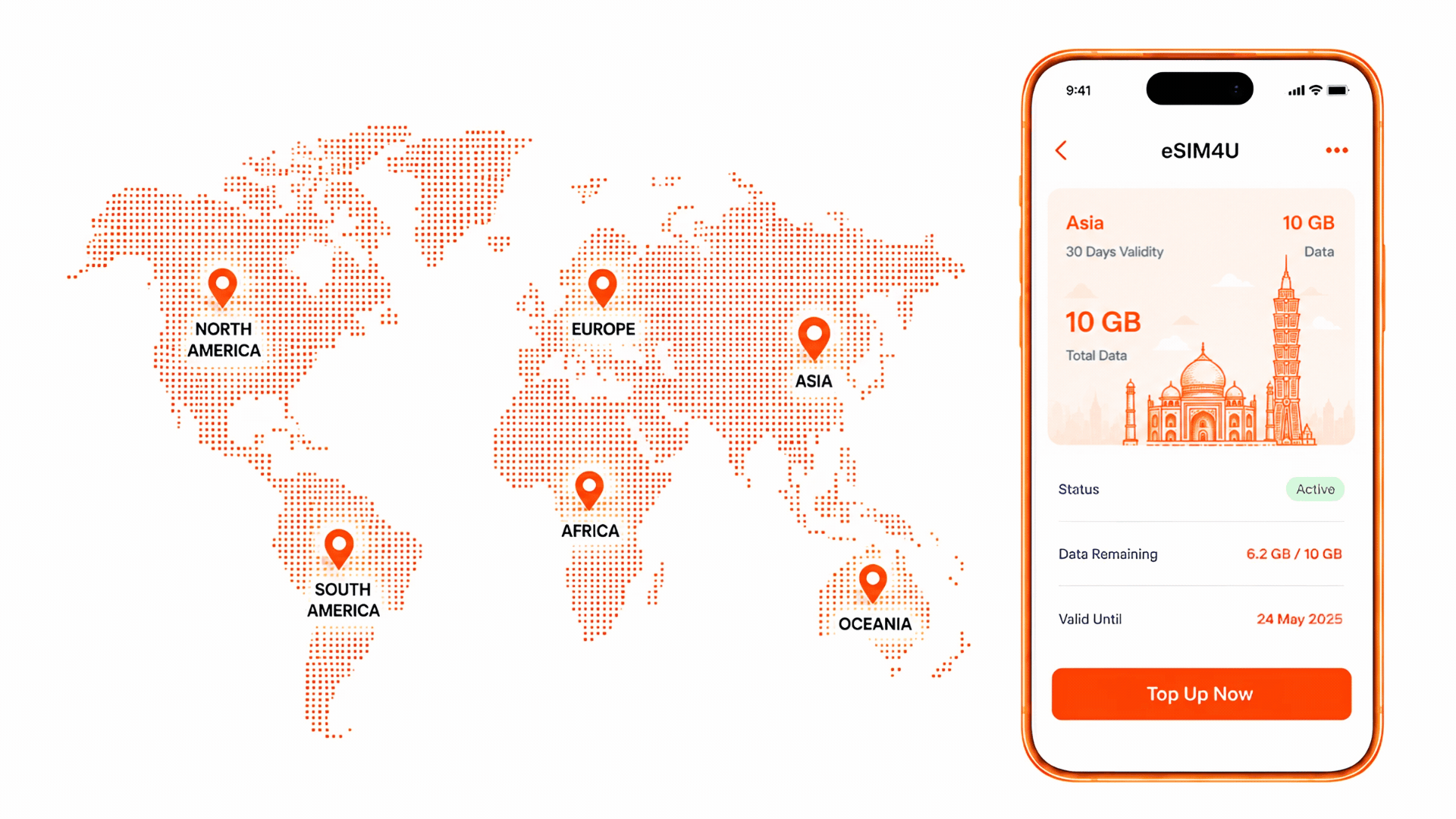 Global Coverage Map